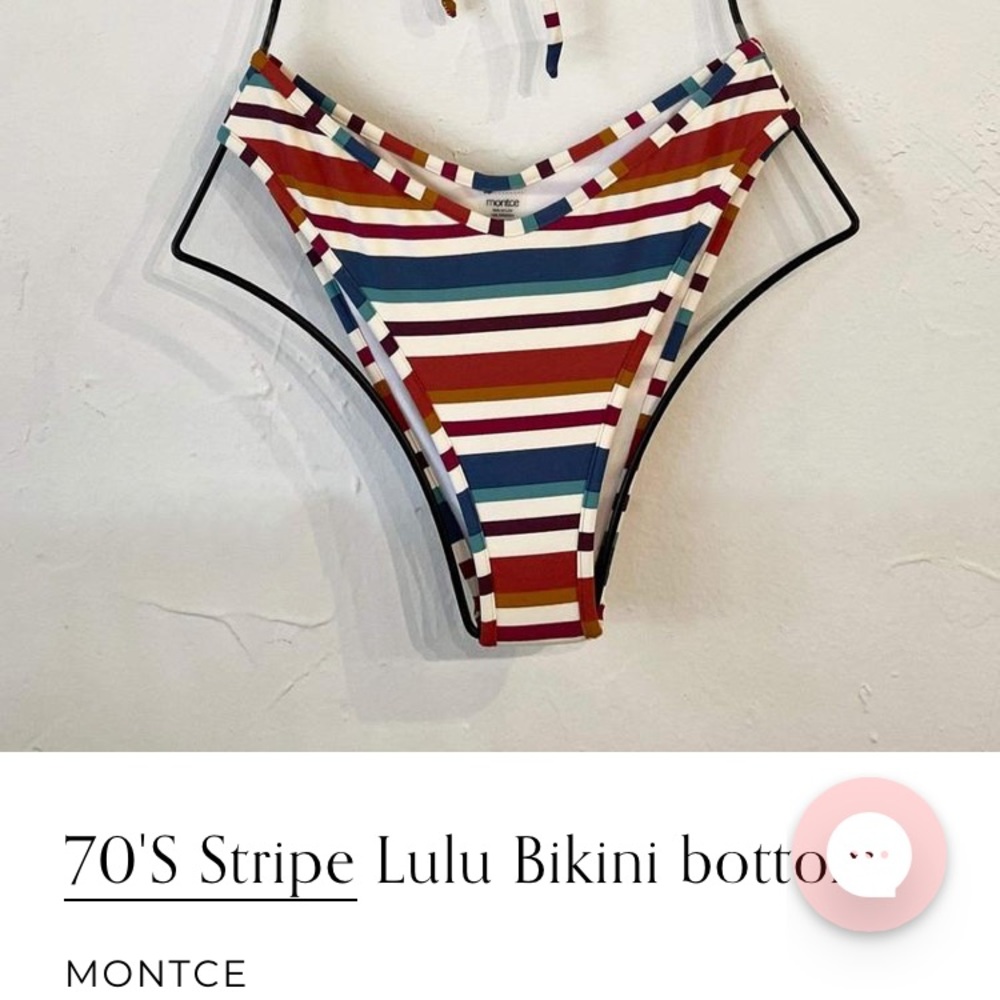 Montce 70s stripe lulu bikini bottom